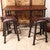 Floral Rustic Counter Stool