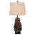 Rustic Pinecone Table Lamp