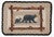 Bear Family Braided Placemats - Set of 4