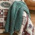 Forest Green Chunky Knit Throw