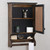 Chief Joseph Walnut-Finished Wall Cabinet