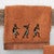Kokopelli Copper Hand Towel