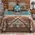 Mocha Turquoise Southwest Quilt Bed Set - Queen - OUT OF STOCK