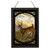 Deer at Sunset Stained Glass Art