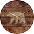 Bear Prints Wall Clock