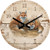 Two Foxes Wall Clock