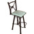 Coronado Swivel Counter Stool - Colonial Turquoise