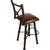 Coronado Swivel Counter Stool - Colonial Antique Brown