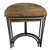 Riverside Half-Moon Nesting Tables - Set of 3