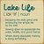 Lake Life Definition Wall Art