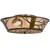 Jumping Trout Flush Mount Ceiling Light