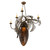 Hanging Pine Cone 5-Light Chandelier