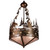 Creekside Bear Inverted Pendant Light