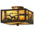 Deer Silhouette Flush Mount Ceiling Light