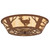 Bounding Deer Flush Mount Ceiling Light