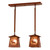 Sunrise Elk 2-Light Island Pendant