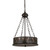Primitive Pine Inverted Pendant Light