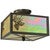 Ridgeland Pine Flush Mount Ceiling Light