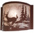 Windsor Deer Wall Sconce