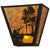 Hunters at Dawn Wall Sconce