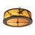 Eagle Strike Flush Mount Ceiling Light