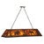 Standing Moose Oblong Pendant Light