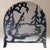 Fly Fisherman Arched Fireplace Screen
