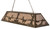 Deer Meeting Oblong Pendant Light