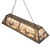 Deer Meeting Oblong Pendant Light