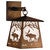 Country Moose Hanging Wall Sconce