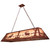 Elk View Oblong Pendant Light