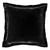 Midnight Velvet Flanged Square Euro Sham