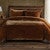 Copper Luxe Velvet Duvet Cover Set - Super Queen