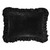Midnight Velvet Ruffle Euro Pillow