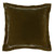Leafy Green Velvet Flanged Square Euro Sham