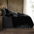 Azure Gray Velvet Bed Set - King
