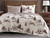 White Frost Reversible Quilt Set - Twin