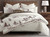 White Frost Reversible Quilt Set - Full/Queen