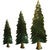Pine Tree Wood Carving Wall Hanging - Large
