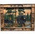 Sunset Bear In Forest Wall Art - Birch Frame