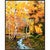 Artistic Autumn Stream Wall Art