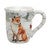 Winter Wildlife Mugs - Set of 4