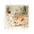 Winter Wildlife Canape Plates - Set of 4