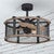 Burnished Teak LED Ceiling Fan