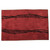 Barbed Wire Red Bath Rug