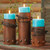 Barbed Wire Candle Holders - Set of 3