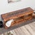 Pinecone Wood Cubby Bench