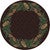 Pinecone Wreath Rug - 8 Ft. Round