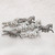 Frosted Metal Horses Wall Art