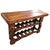 Old West Wine Console Table